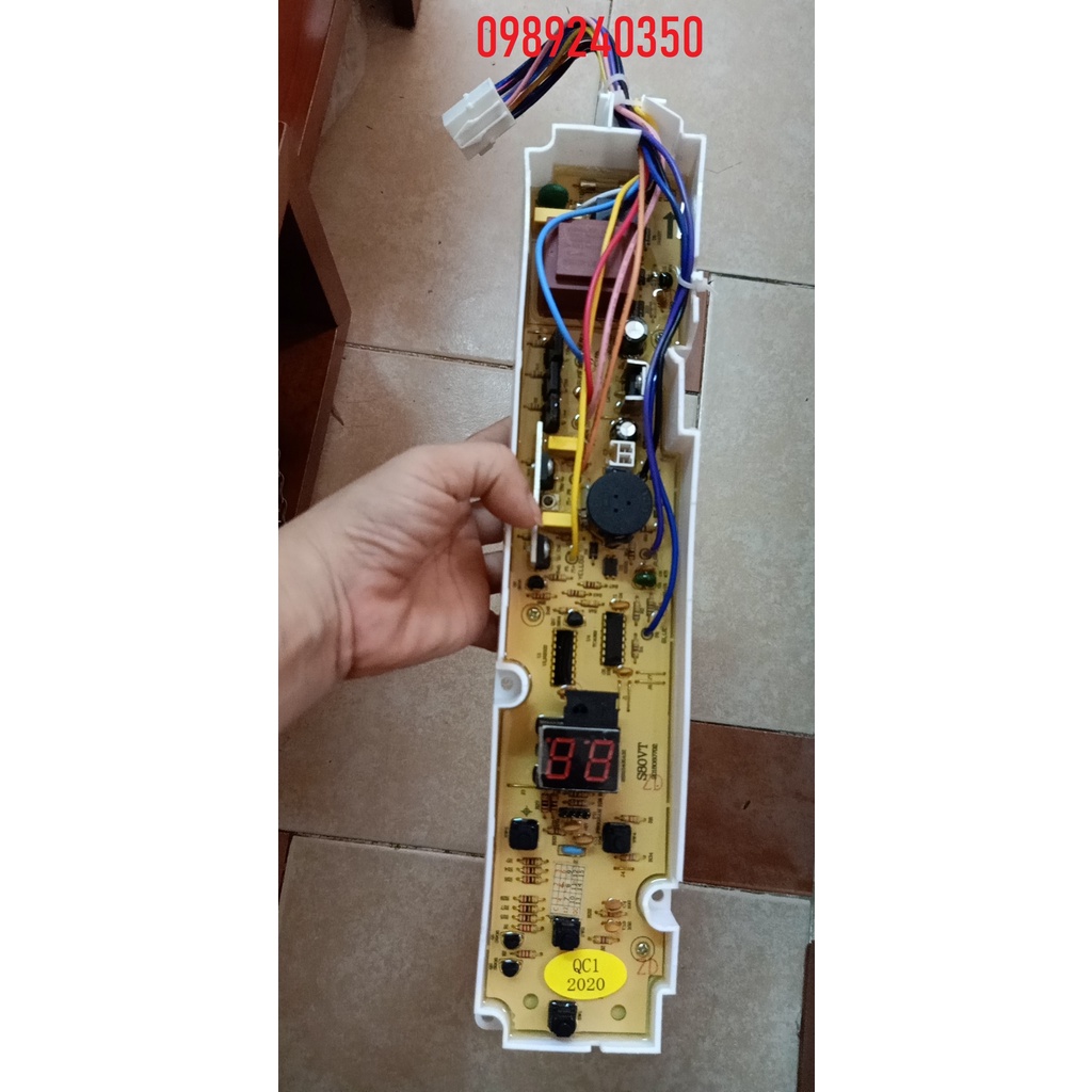 Bo mạch máy giặt AQUA AQW - S90ZT 9kg 4 phím mới