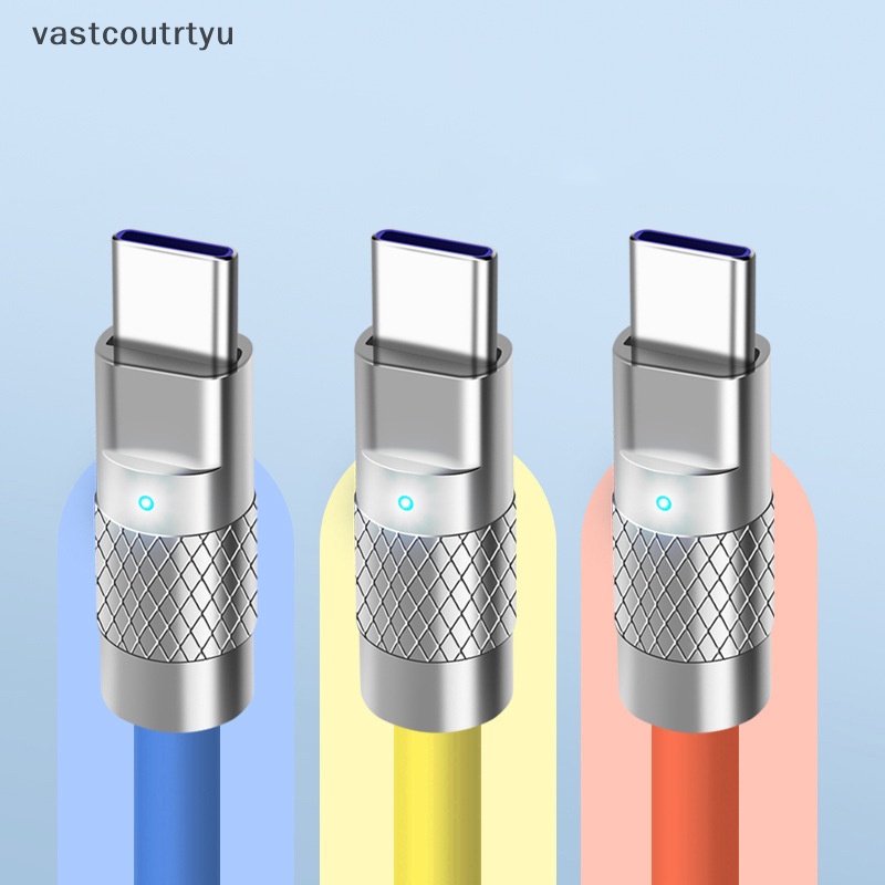 Vas Dây Cáp Sạc Nhanh usb Loại c 120w Cho Điện Thoại Di Động / Xe Hơi