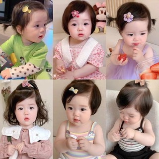 Set 10 Kẹp Tóc Nơ Dễ Thương Cho Bé Gái