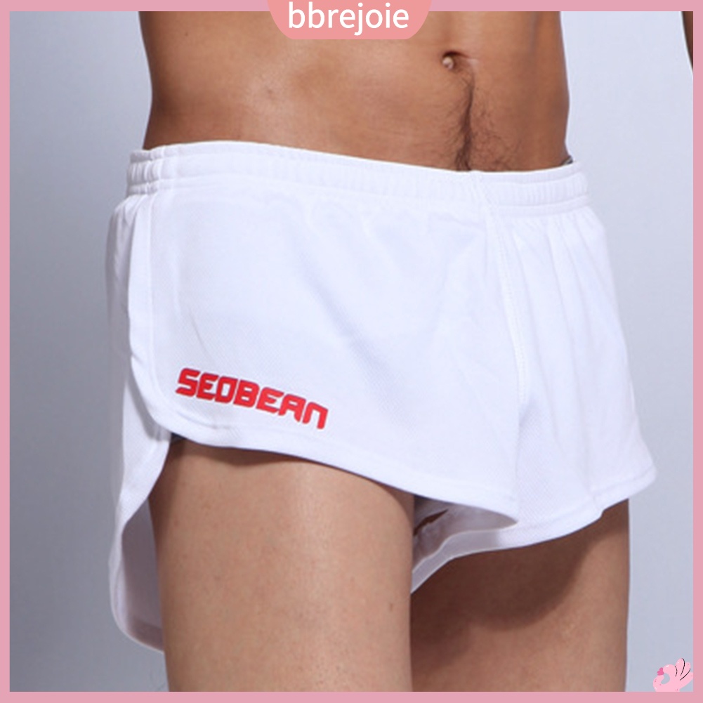 Quần Lót boxer Thể Thao Dáng Rộng Màu Trơn Thoải Mái Mặc Ở Nhà Cho Nam