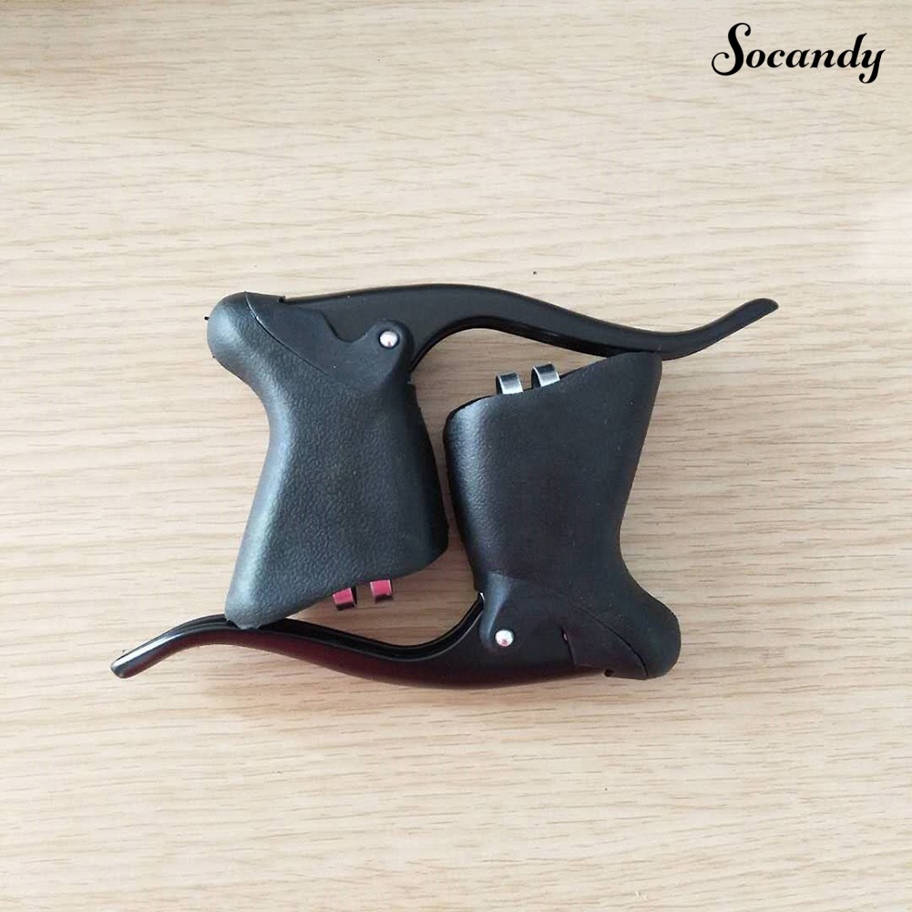 Bộ 2 Tay Thắng Bằng Hợp Kim Nhôm Cho Xe Đạp Leo Núi mtb