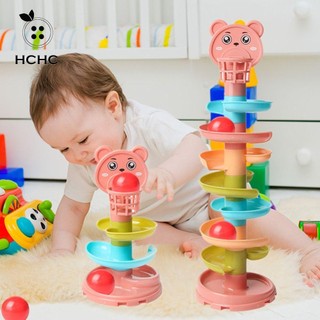 Hchc Bộ Đồ Chơi Lắp Ráp Tháp Lăn Bóng Lăn Dành Cho Trẻ Em