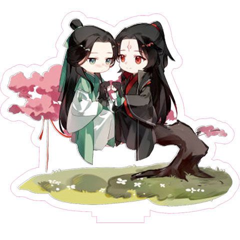 Mô hình Standee Hệ thống tự cứu của nhân vật phản diện Lạc Băng Hà Thẩm Thanh Thu manhua chibi BL decor góc học tập