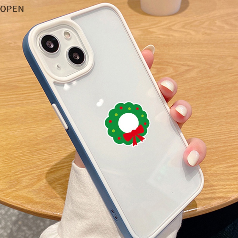 Bộ 50 sticker Dán Trang Trí laptop Chủ Đề Giáng Sinh vn