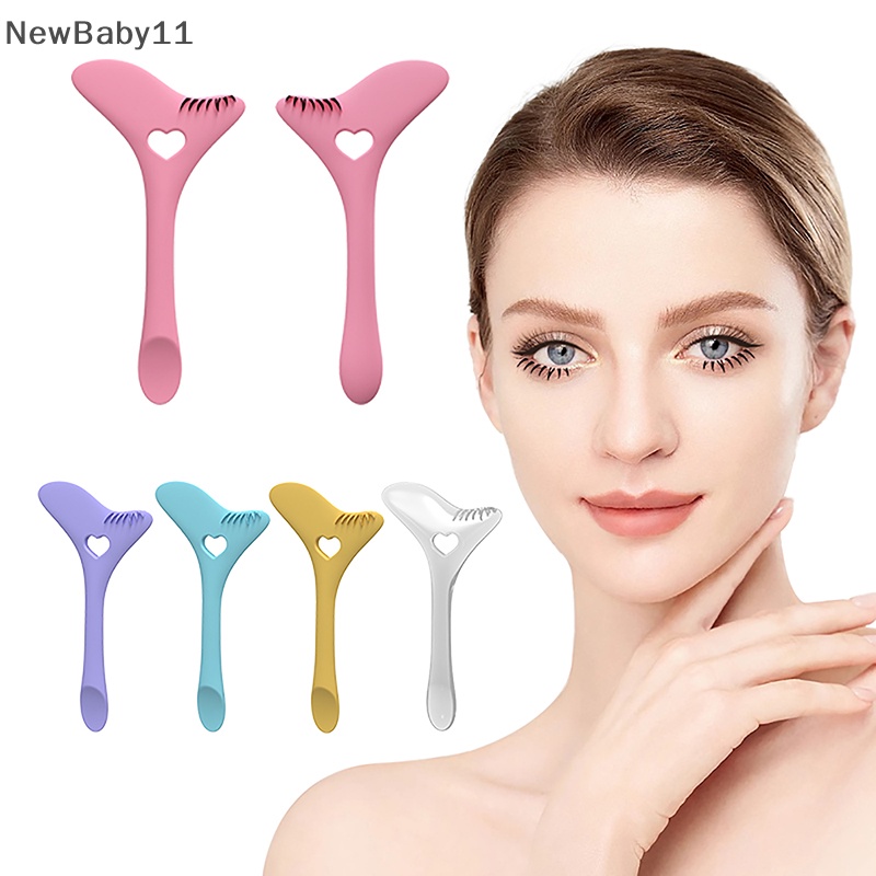 Bút Kẻ Mắt Kiêm Con Dấu Trang Điểm Lông Mi Tự Nhiên Bằng silicone Dành Cho Người Mới Bắt Đầu