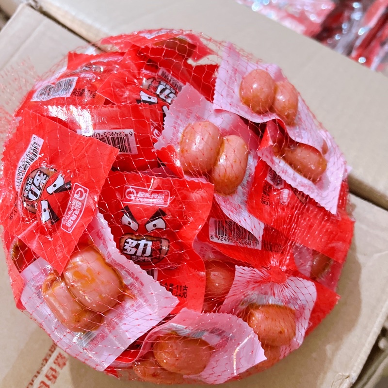 túi 50 chiếc xúc xích sụn 2 viên