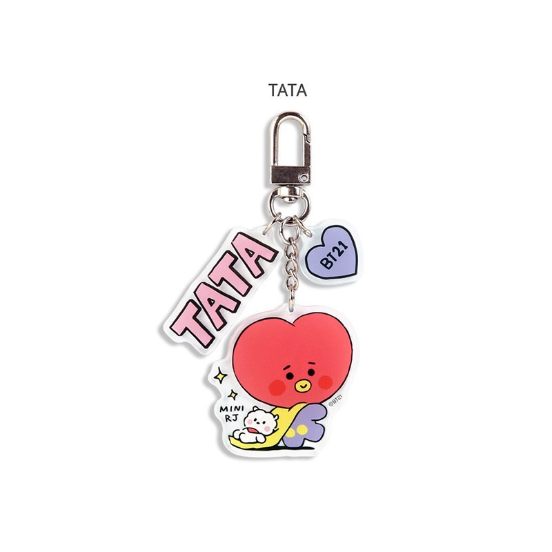 Nicom Móc Khóa Hình bt21 bts hd Bằng acrylic Trong Suốt Xinh Xắn