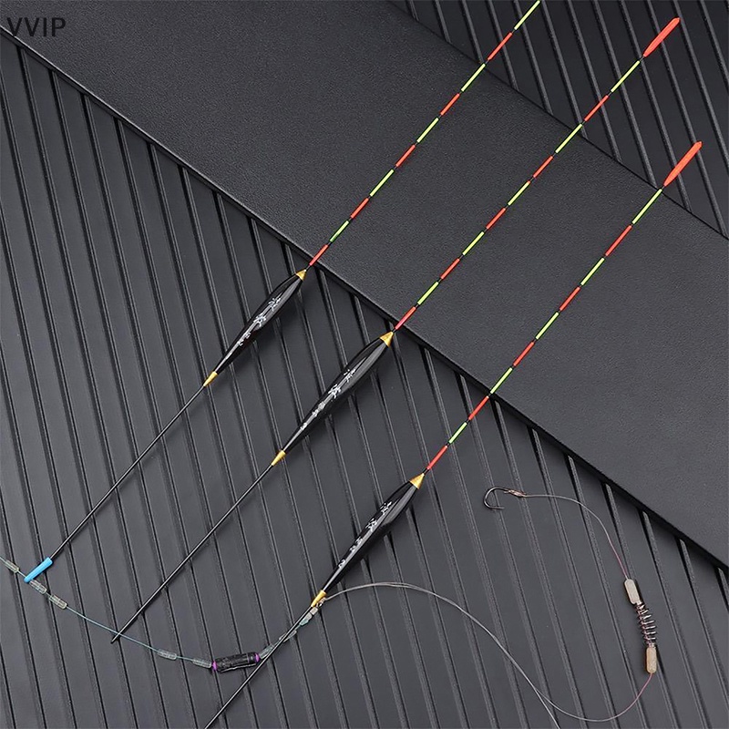 Vvn Phao Nổi Câu Cá Phát Sáng Độ Nhạy Cao Bằng Gỗ