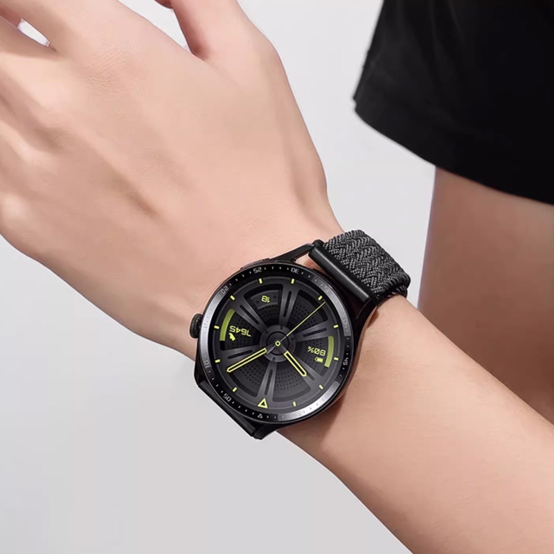 Cclcc Dây Đeo Bằng nylon 20mm 22mm Dành Cho Đồng Hồ Thông Minh samsung galaxy watch 6 / 5 / 4 classic / gear / huawei /