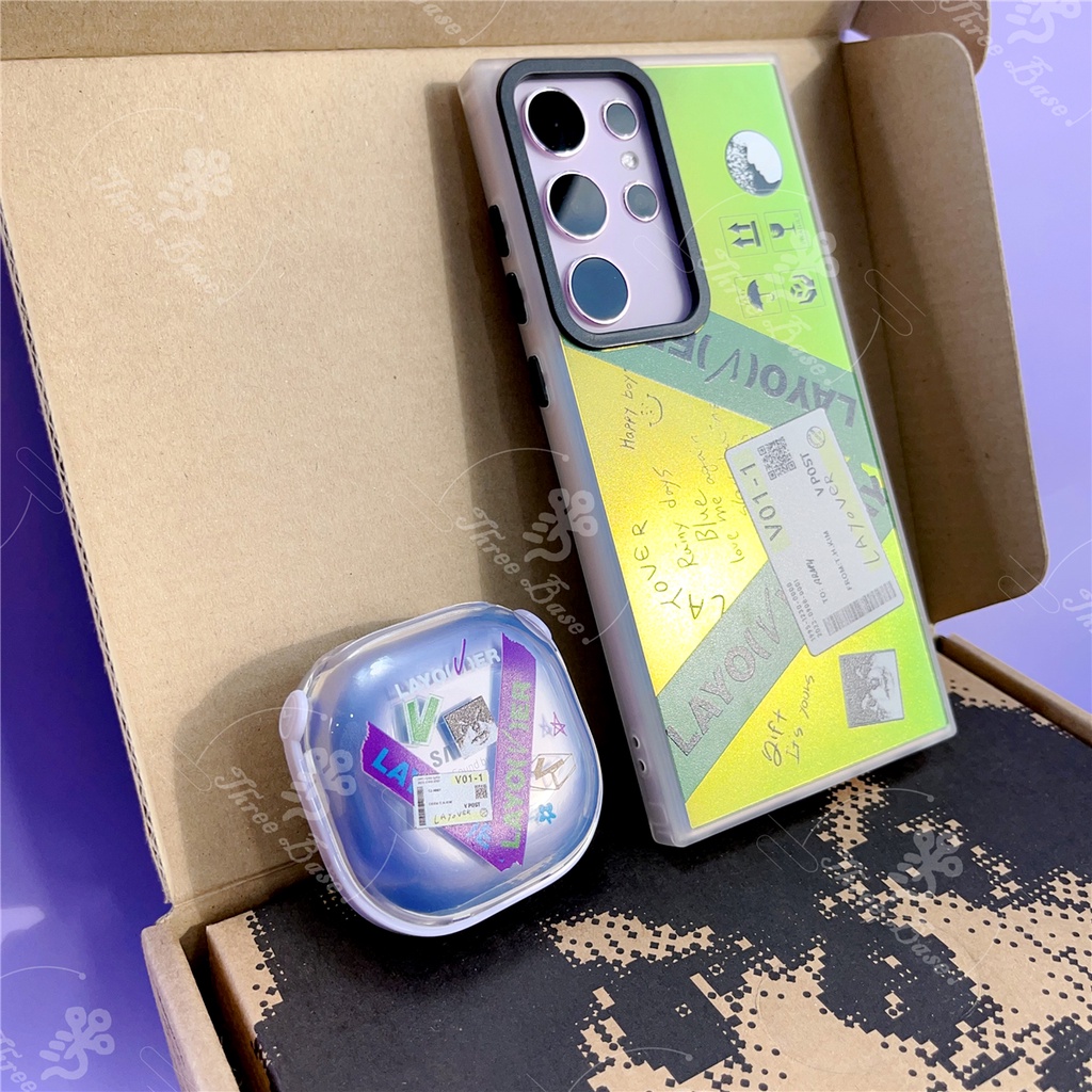 Vỏ Bảo Vệ Hộp Sạc Tai Nghe bts-7 v layover yeontan Cho samsung galaxy buds live buds pro samsung buds 2 buds 2 pro 2022