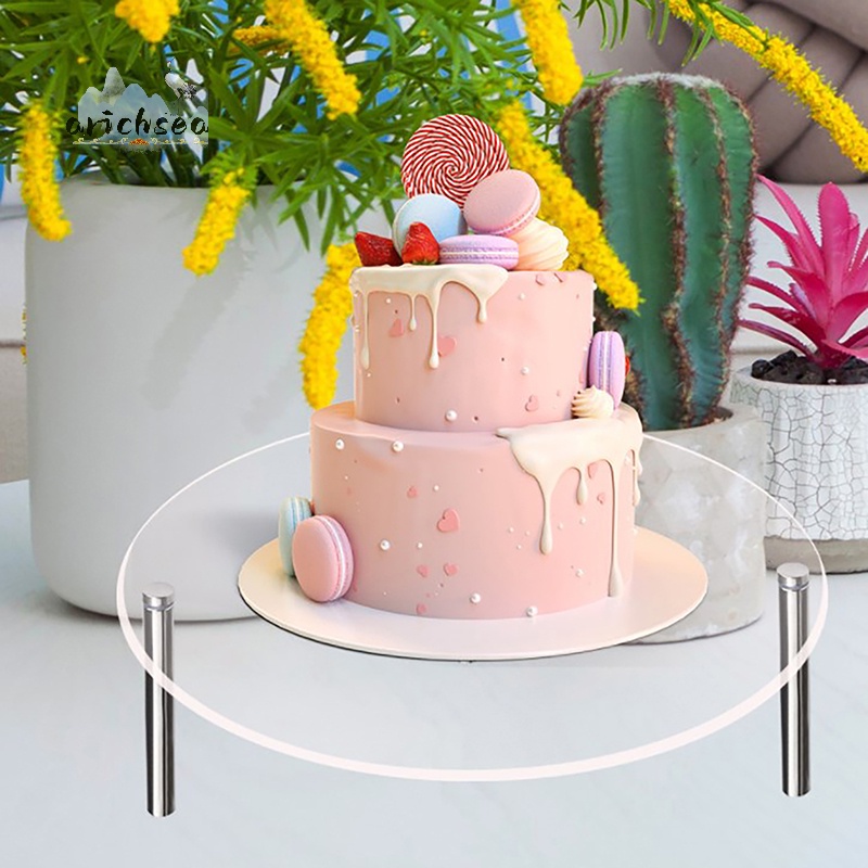 Giá Đỡ Trưng Bày Bánh cupcake Mỹ Phẩm Trang Sức Bằng acrylic Trong Suốt Trưng Bày Tại Nhà