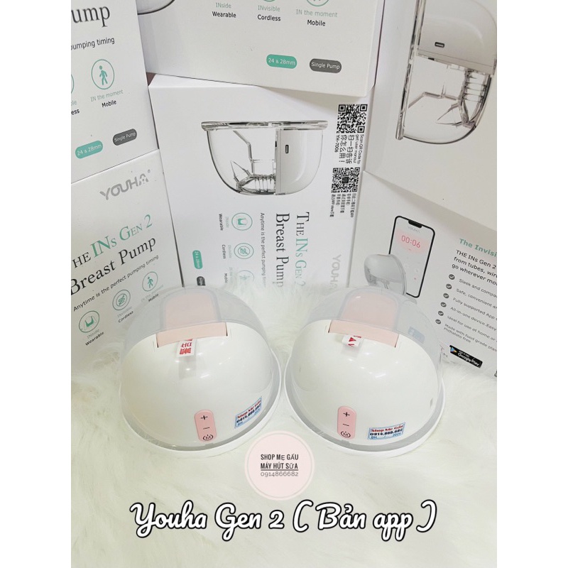 Máy Hút Sữa Yoha Gen 2 new kết nối điện thoại