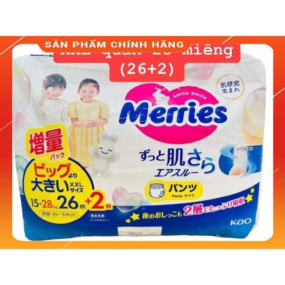 Tã bỉm MERRIES nội địa Nhật dán/quần NB82/S76/M60/M58/L50/XL44 Mama Baby VN