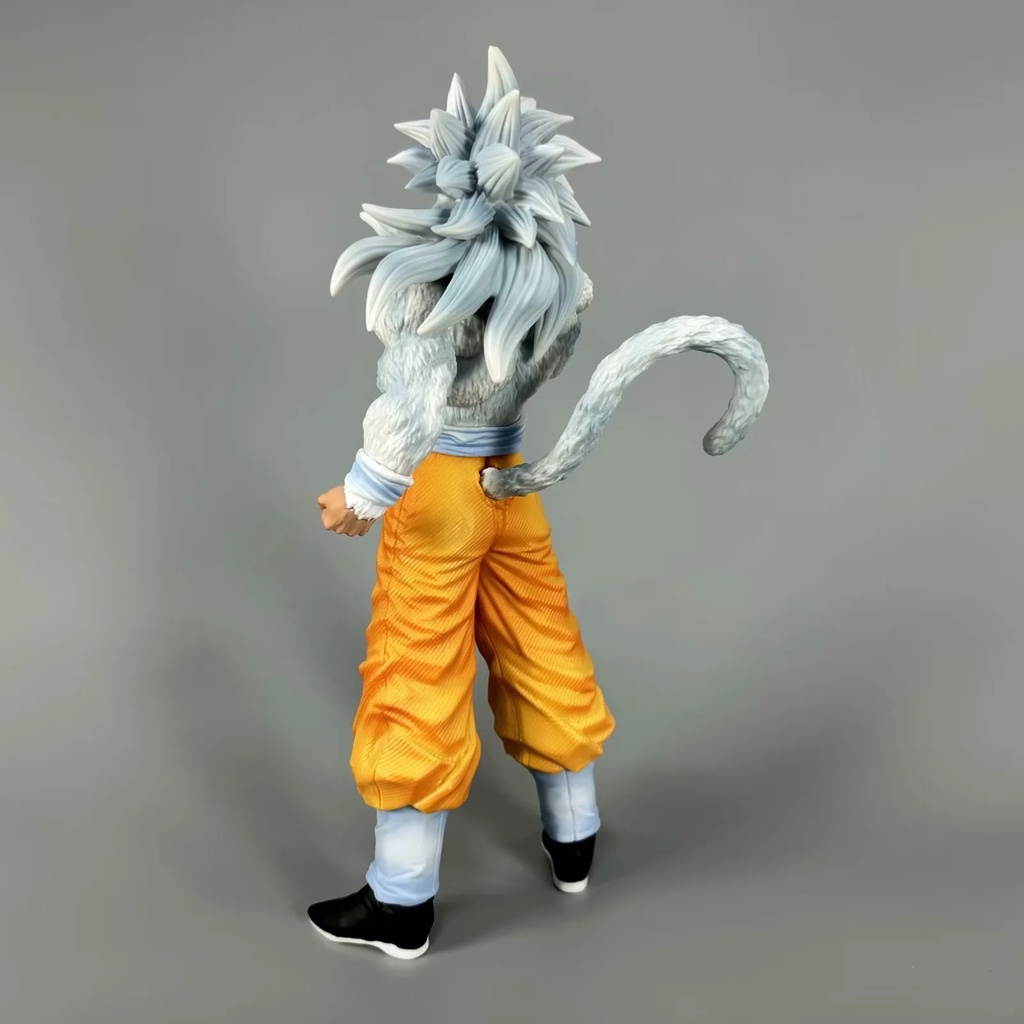 Mô Hình Nhân Vật son goku Tóc Trắng Bằng pvc 30cm ssj5