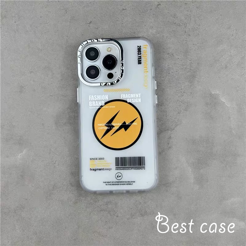 Ốp Điện Thoại acrylic Cứng In Hình Tia Chớp Cho iphone 11 12 13 14 15 pro max