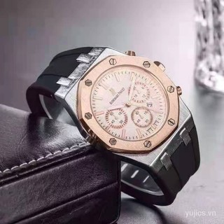 Ap royal oak Đồng Hồ quartz Dây Silicon Cổ Điển nrd9