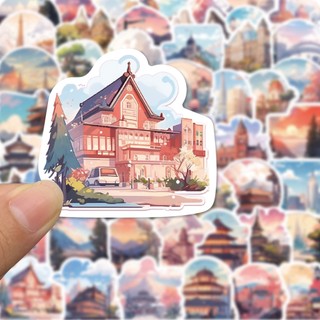 Set 50 Miếng Dán graffiti Trang Trí Đa Ứng Dụng
