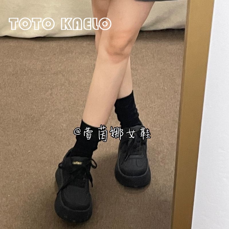 TOTOK giày thể thao nữ giày sneaker nữ Thoáng Khí 2023 hot trend Đáng yêu Phong cách đơn giản Nhẹ Điệu đà FLF23A0OKI 42Z231019