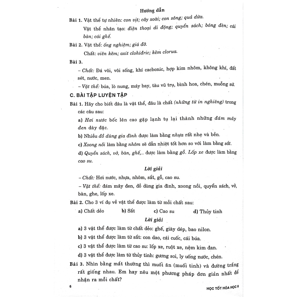 Sách Sách Học Tốt Hoá Học 8