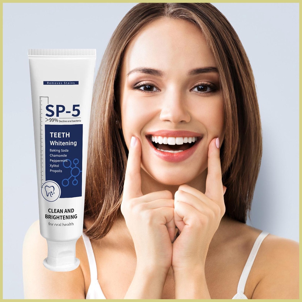 Kem Đánh Răng Làm Trắng Loại Bỏ Vết Bẩn Và Mùi Bạc Hà