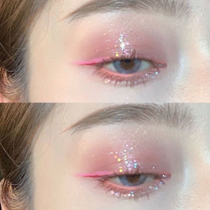 HOT Bảng Phấn Mắt Nhũ 9  Baby Tông Màu Nâu Cam Vàng Siêu