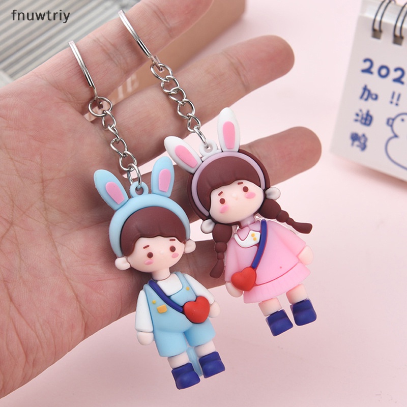 Móc Chìa Khóa Hình Búp Bê Đáng Yêu Thời Trang
