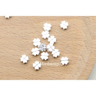 [Bạc S925] Charm bạc HTJEWELRY cỏ 4 lá PH092