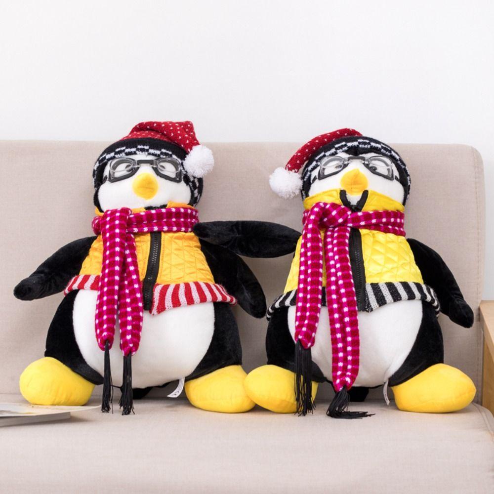 Mmluck hugsy Chim Cánh Cụt Nhồi Bông Mềm Mại Dễ Thương Dành Cho Bé