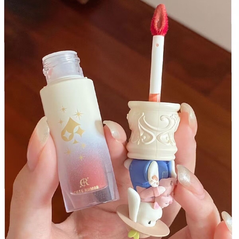 CUTE RUMOR Son môi tráng gương dưỡng ẩm mờ