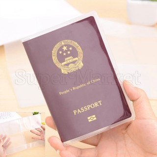 Túi Đựng Thẻ id / Hộ Chiếu Bằng pvc Trong Suốt Chống Nước / Bụi Bẩn Tiện Dụng