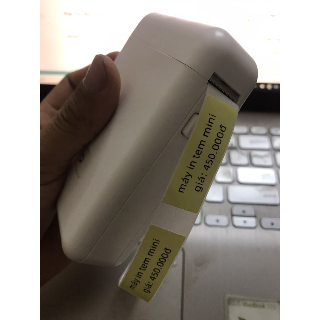 PH2- MÁY IN NHIỆT - TEM NHÃN- MÁY IN TEM MINI CẦM TAY - IN TEM NHÃN TRÀ SỮA QUẦN ÁO, TẠP HÓA - Chính Hãng