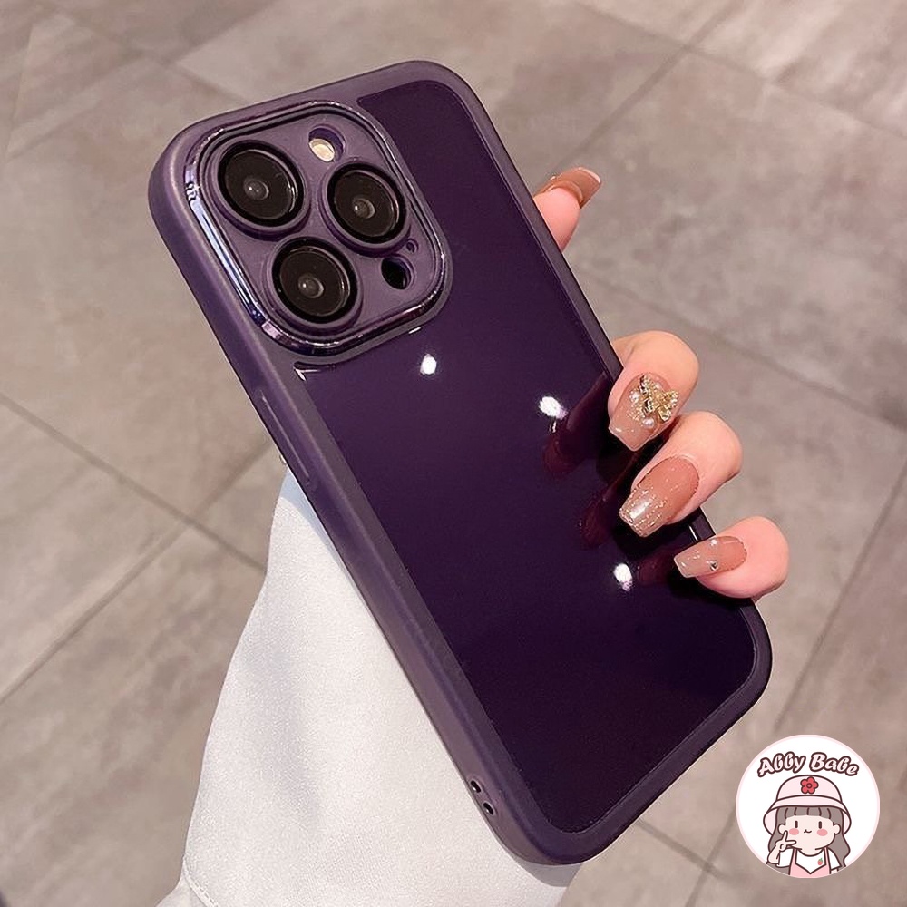Ốp Điện Thoại tpu Mềm Trong Suốt Mạ Viền Sang Trọng Chống Bụi Bẩn Cho iphone 15 pro 14 13 12 11 pro max x 7plus
