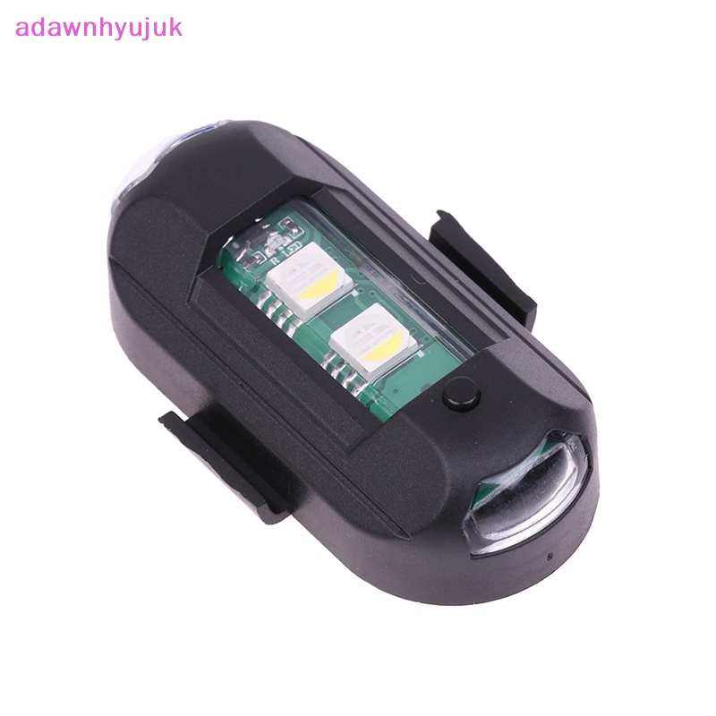 Đèn led Tín Hiệu mini Gắn Đuôi Xe Đạp Chống Va Chạm 7 Màu adawnhyujuk vn