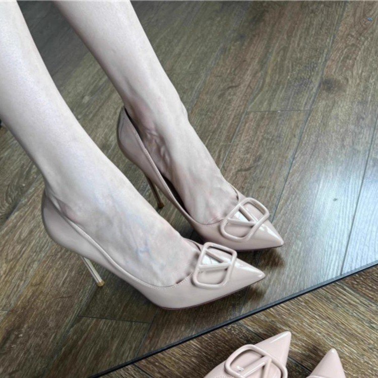 Giày Cao Gót Mũi Nhọn size 34-40 Thời Trang Thanh Lịch Cho Nữ