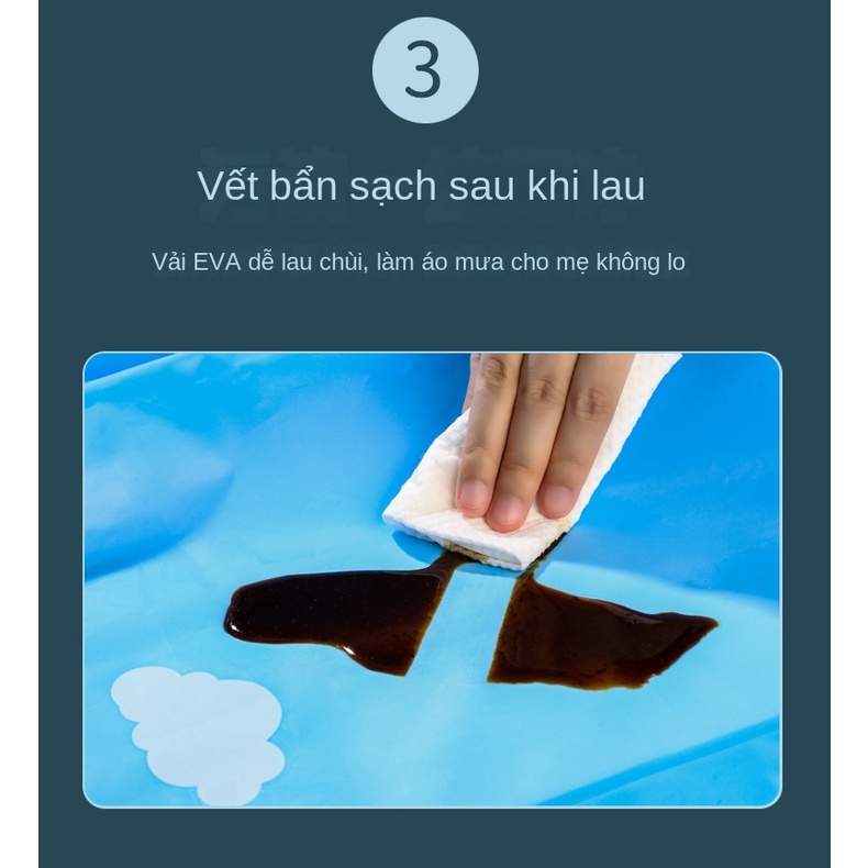 Áo Mưa Một Mảnh Phong Cách Hàn Quốc Cho Bé Gái Tiểu Học