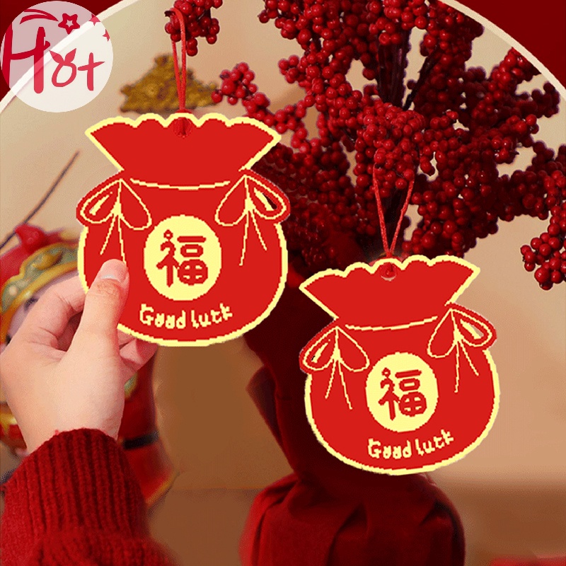 Set 16 / 17 / 18 Phụ Kiện Treo Trang Trí Năm Mới 2023 Phong Cách Trung Hoa
