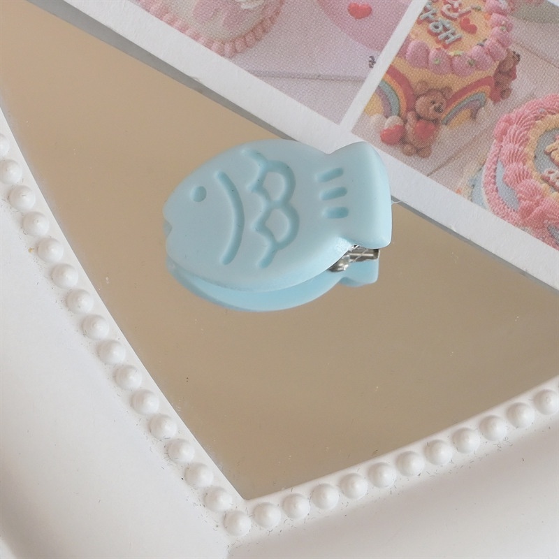 PVN61374 Kẹp Tóc Mỏ Vịt mini Hình Cá Hoạt Hình Dễ Thương Cho Nữ T2