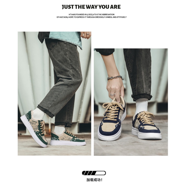 Giày Sneaker Thời Trang Phong Cách Năng Động Cho Nam