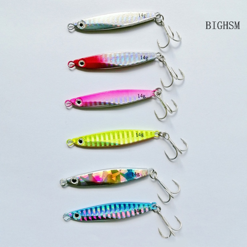 Bighsm 1 Mồi Câu Cá Nhân Tạo Bằng Kim Loại Có Lưỡi Câu skk