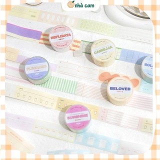 Washi Tape Planner Lập Kế Hoạch Nhà Cam