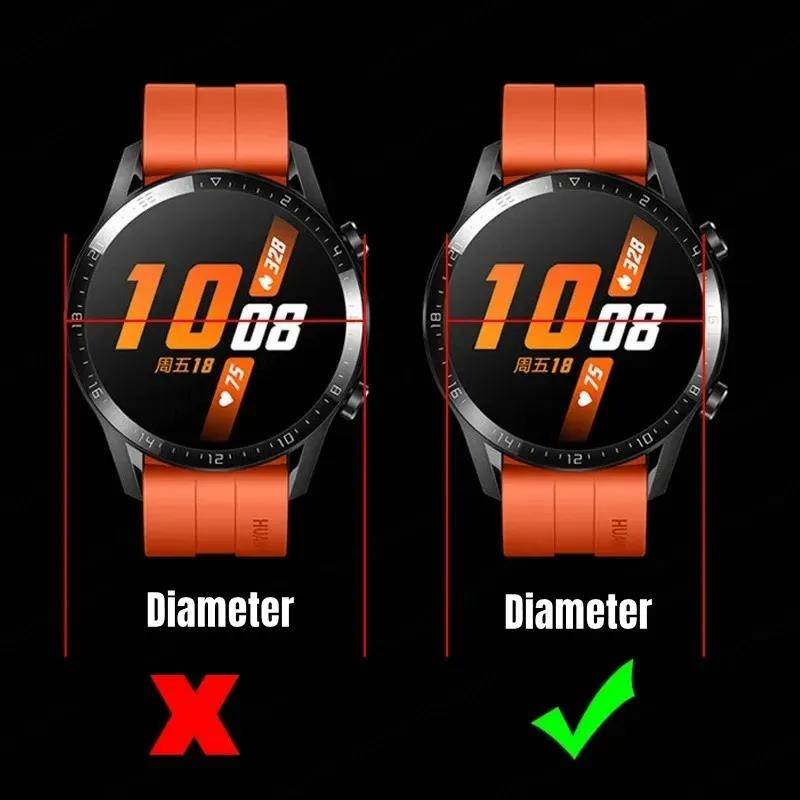 Kính Cường Lực Tròn Bảo Vệ Màn Hình Đồng Hồ Đường Kính 42mm 41mm 40mm 39mm 38mm 37mm 36mm 35mm 34mm 33mm 32mm 31mm 30mm 29mm 28mm 27mm