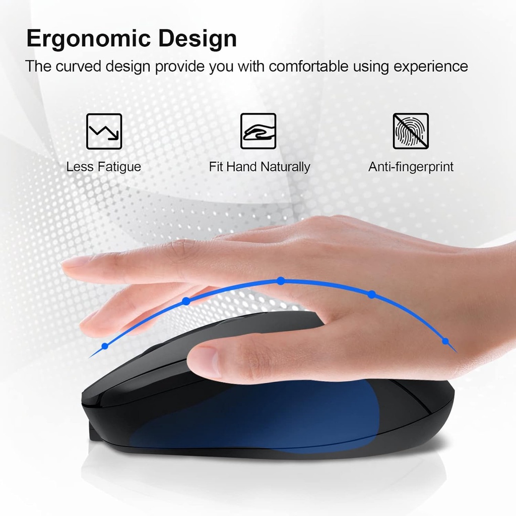 Chuột bluetooth Không Dây 2.4g Hai Chế Độ Có Thể Sạc Lại Cho ipad macbook pro / air laptop