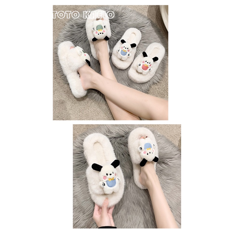 TOTOK  dép lông dép bông Đế Dày dép quai hậu đế cao 2023 hot trend Lịch lãm Thoáng khí Đẹp Đẳng cấp FMR23902ZD 44Z231031