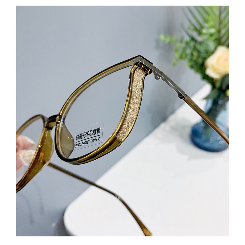 Kính Mắt Mèo Gọng Lớn Chống Bức Xạ Ánh Sáng Xanh