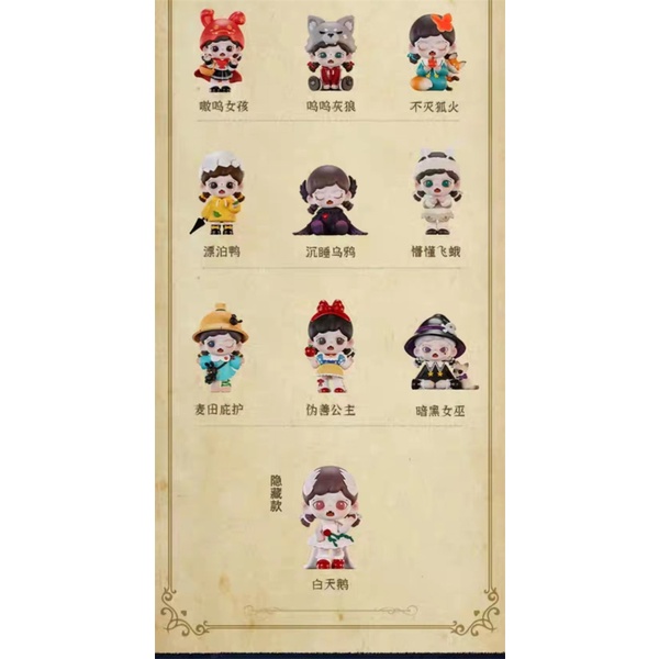 ★Hgtoys★  [tnt space zoraa secret that Can 'T say series Búp Bê Bí Ẩn Trang Trí Quà Tặng