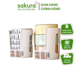 Hộp đựng bát đĩa cất gọn Inomata