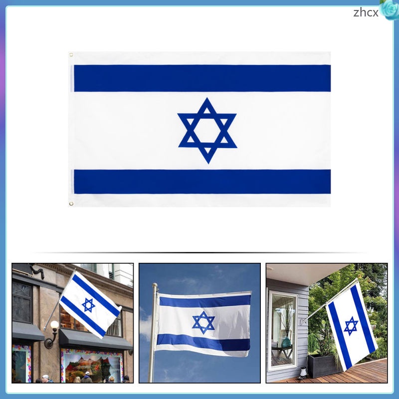 Cờ israel Treo Trang Trí Phong Cách Thể Thao zhihuicx