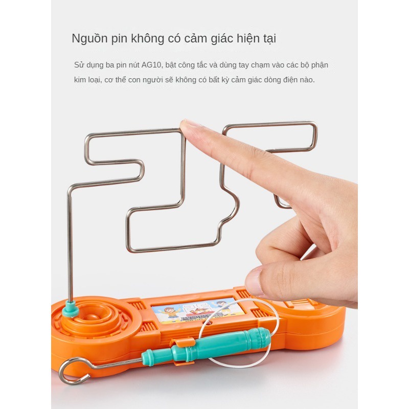 Đồ Chơi Mê Cung Chạm Cảm Ứng Chạy Bằng Pin Cho Trẻ Em
