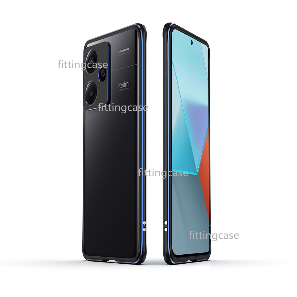 Ốp Điện Thoại Khung Kim Loại Cho xiaomi note 13 pro + redmi note13 pro note13pro +