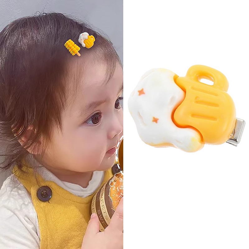 Kẹp Tóc Hình Rau Củ Quả Hoạt Hình Sáng Tạo Dễ Thương